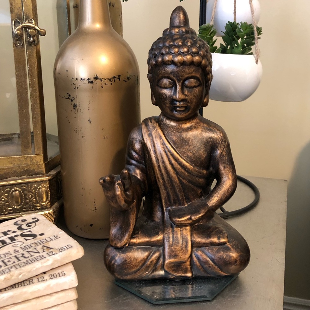 Bronze Meditating Buddha